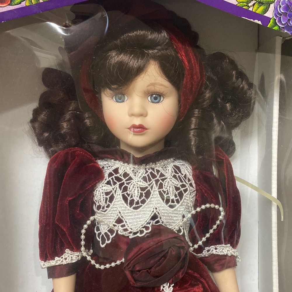 Camellia Garden 16” Porcelain Doll - EUC w/Original Box